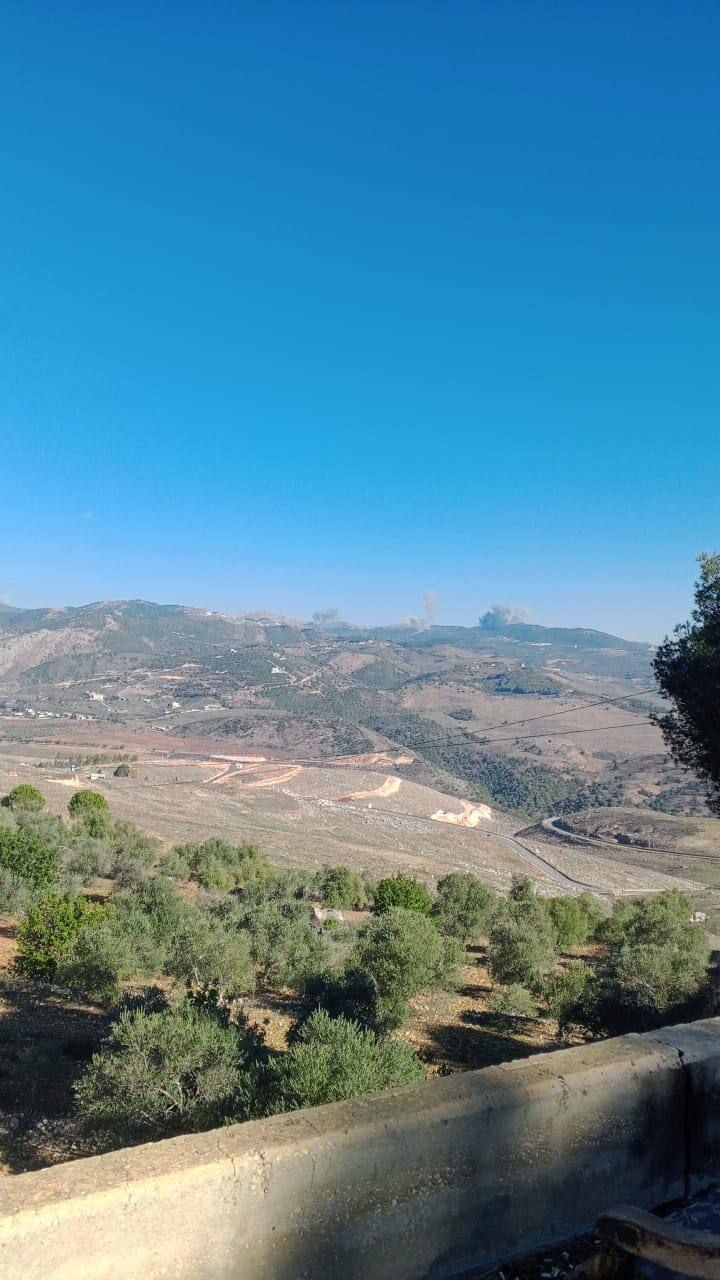 اسرائیل شرق لبنان را بمباران کرد (1)