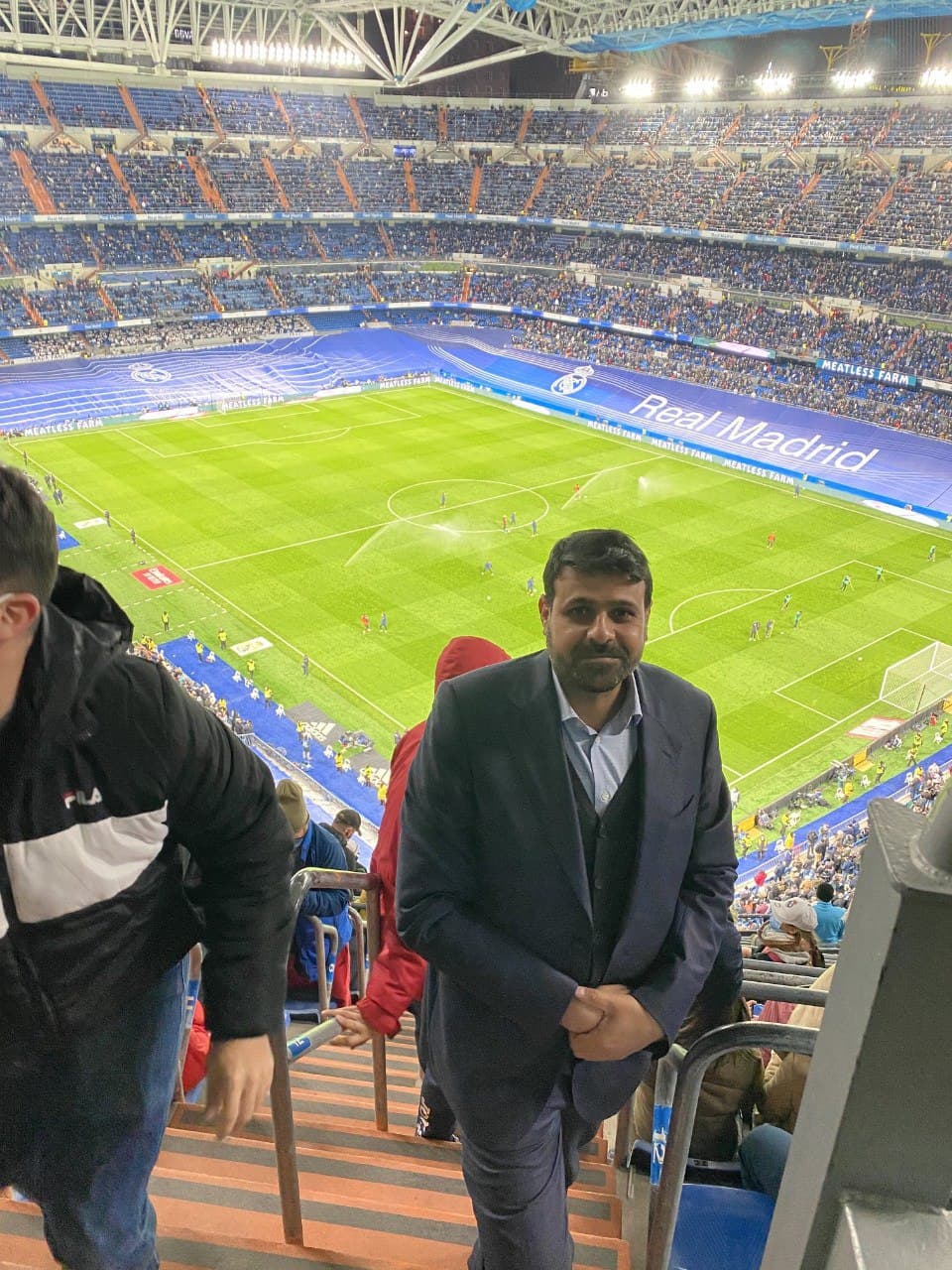 نماینده تهران بازی رئال مادرید و سویا در اسپانیا را از نزدیک تماشا کرد
