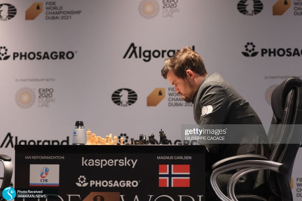 شطرنج قهرمانی جهان مگنوس کارلسن