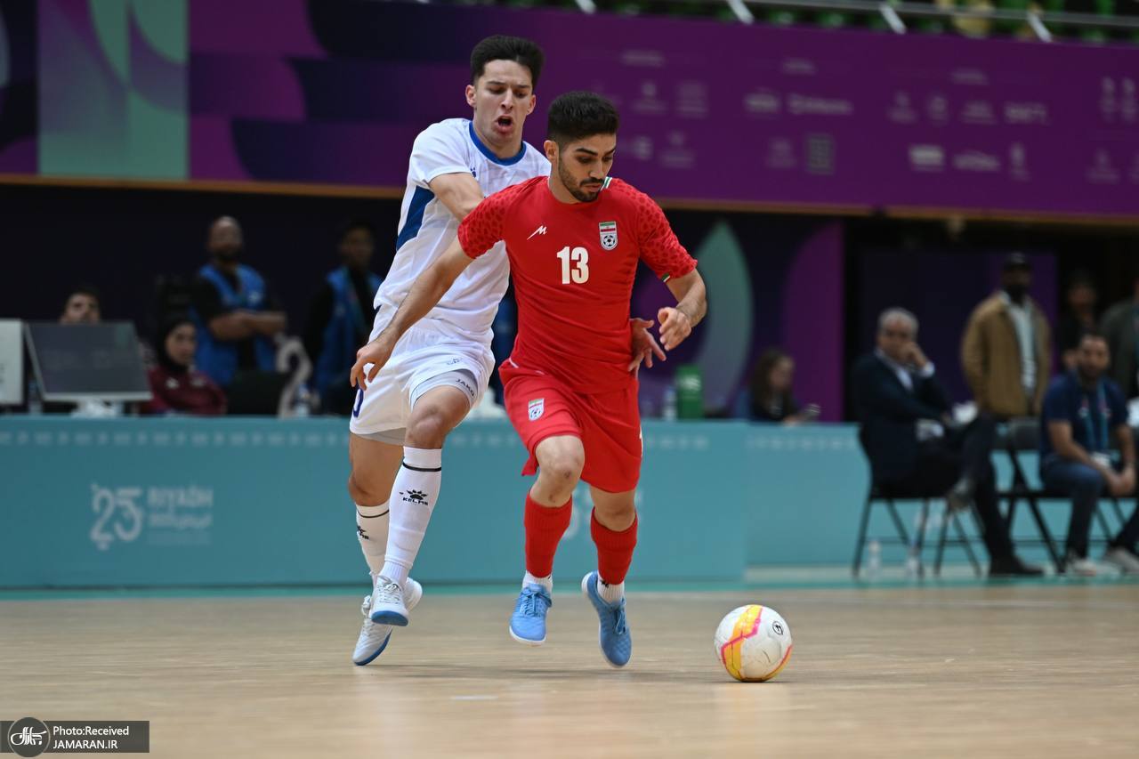 تیم ملی فوتسال ایران ازبکستان