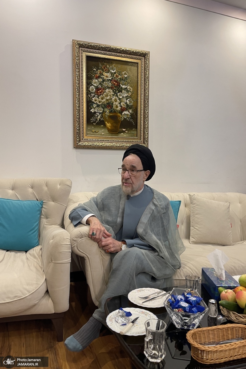 دیدار سید محمد خاتمی با سید هادی خامنه ای