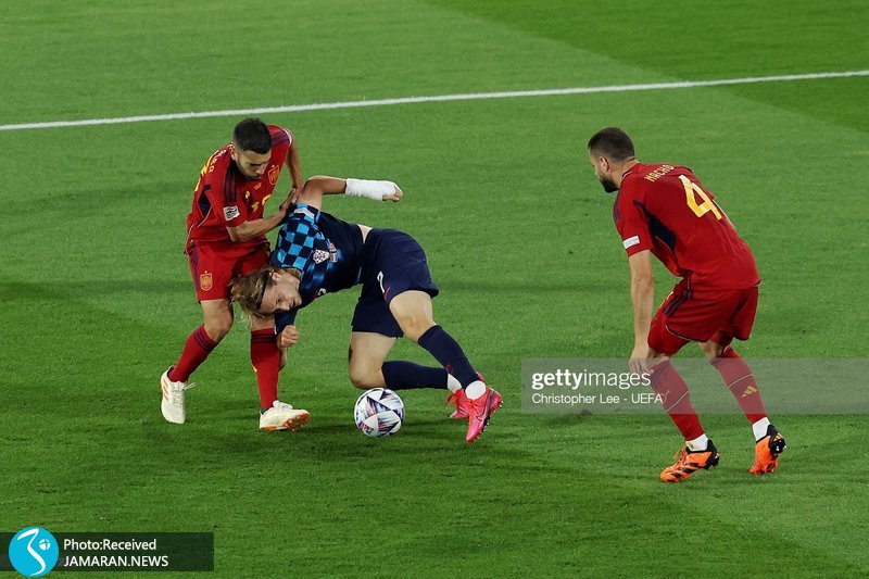 فینال لیگ ملت های اروپا ۲۰۲۳ اسپانیا کرواسی اسپانیا تیم فوتبال اسپانیا تیم فوتبال کرواسی