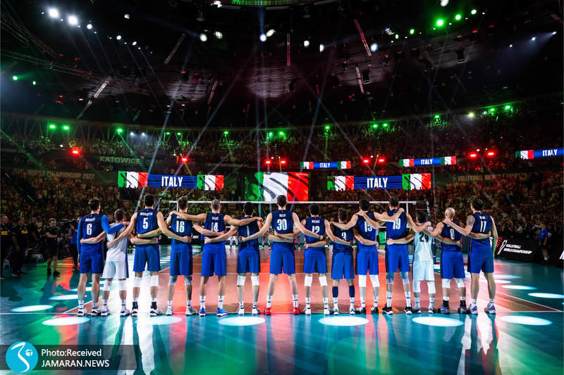 والیبال ایتالیا فینال والیبال قهرمانی جهان