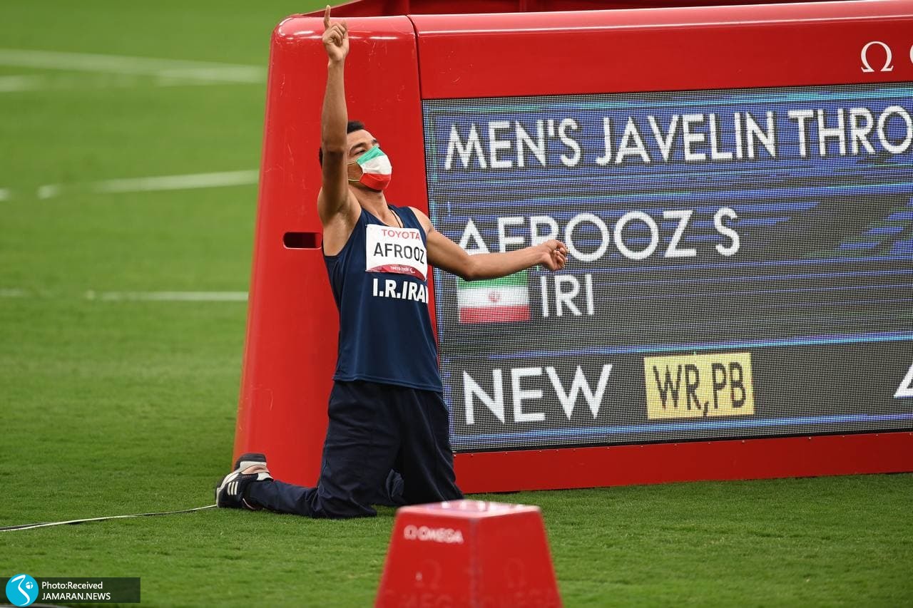 سعید افروز پرتابگر نیزه پارالمپیک توکیو