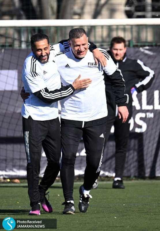 عکس | علی دایی در جام اسطوره های THE BEST 2022 2