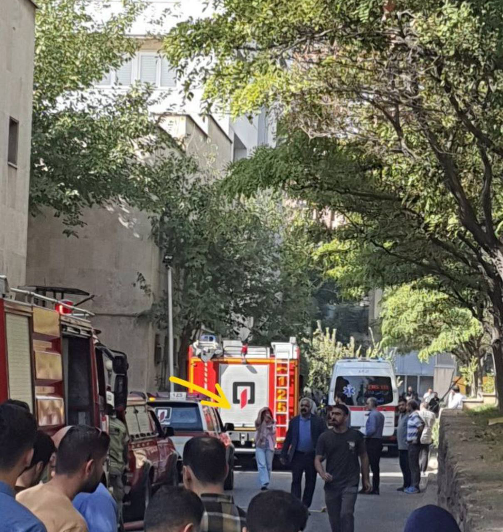 انفجار در امیرآباد تهران (1)