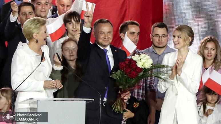 رئیس جمهور محافظه‌کار لهستان بار دیگر پیروز انتخابات شد