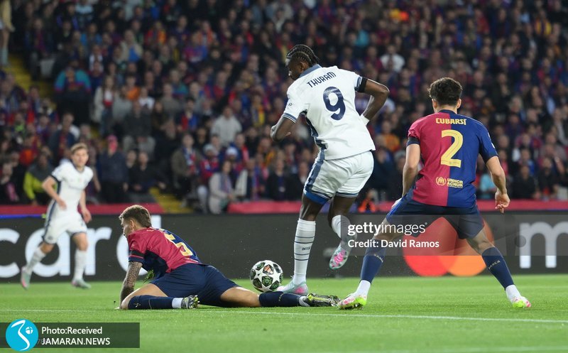 اینترمیلان بارسلونا اینتر میلان مارکوس تورام