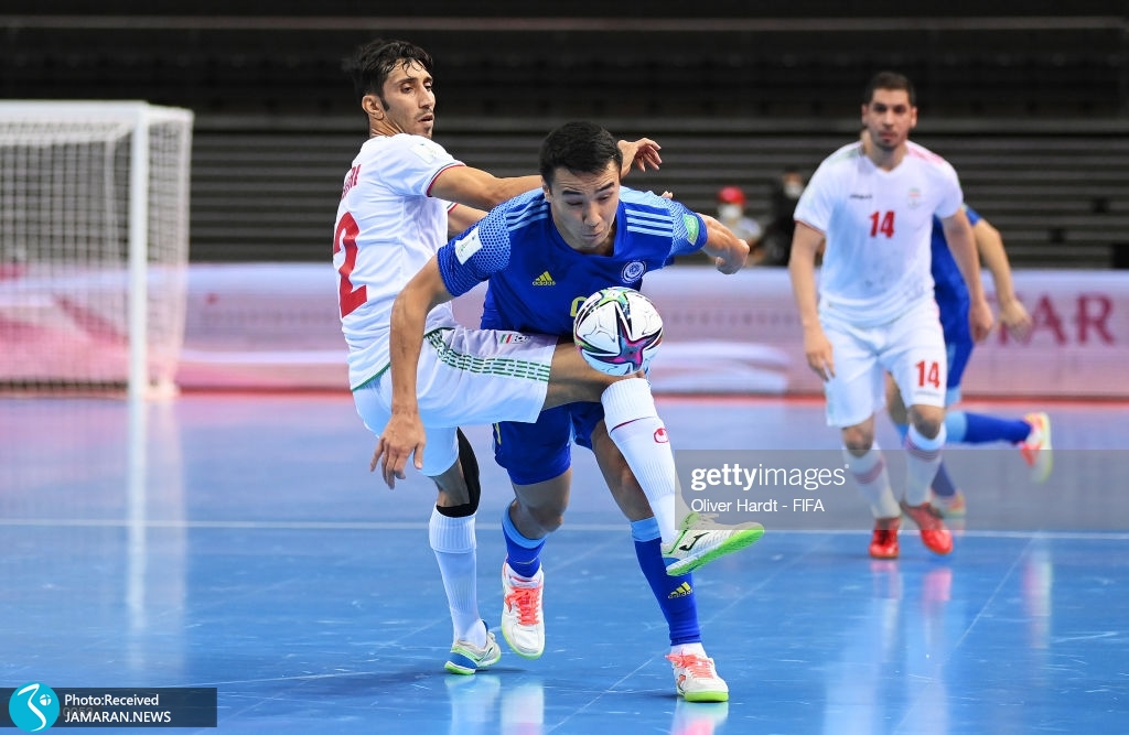 محمد شجری تیم ملی فوتسال ایران قزاقستان