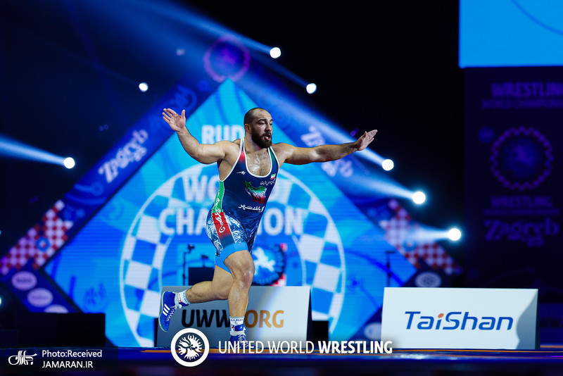 کشتی آزاد قهرمانی جهان ۲۰۲۵ زاگرب تیم ملی کشتی آزاد ایران امیرحسین زارع