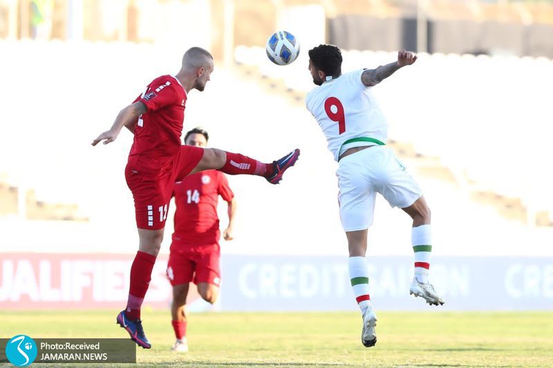 کریم انصاری فرد تیم ملی فوتبال ایران لبنان انتخابی جام جهانی
