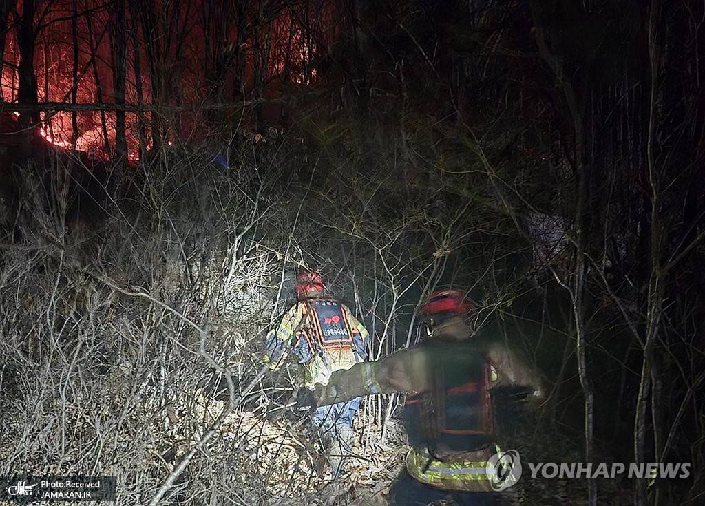 سقوط هواپیمای نیروی هوایی کره جنوبی  (3)