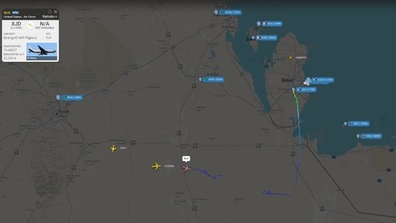 فرار سوخت رسان های آمریکا
