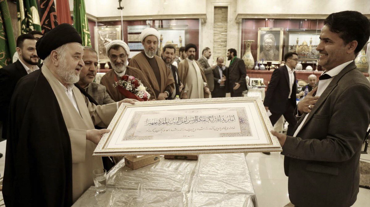 دیدار قاریان و حافظان برگزیده کشور با حجت الاسلام والمسلمین شهرستانی در قم (5)