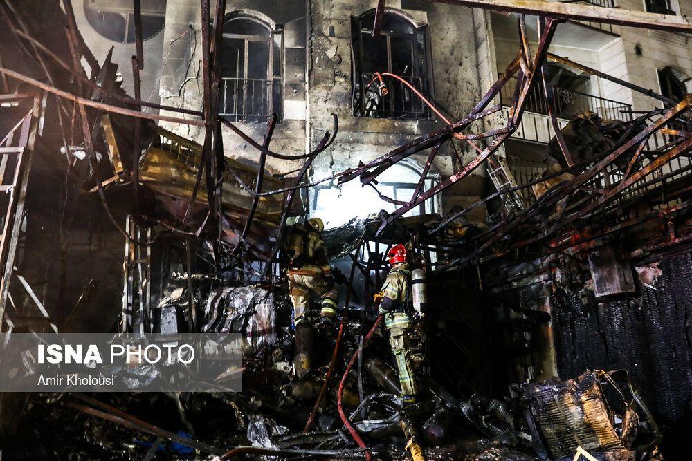 عکس های انفجار در کلینیک در شمال تهران (1)