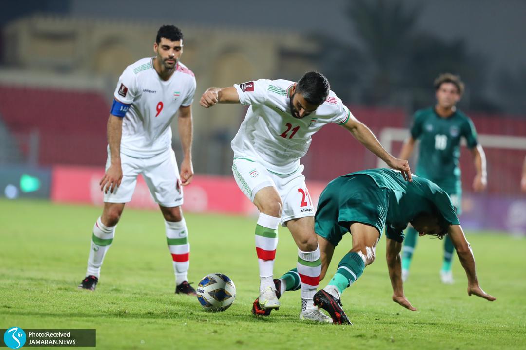 مقدماتی جام جهانی 2022 - تیم ملی فوتبال ایران - ایران و عراق