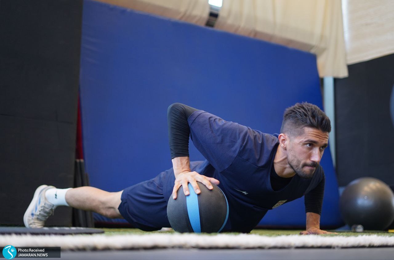 اردوی تیم فوتبال ایران حسین حسینی