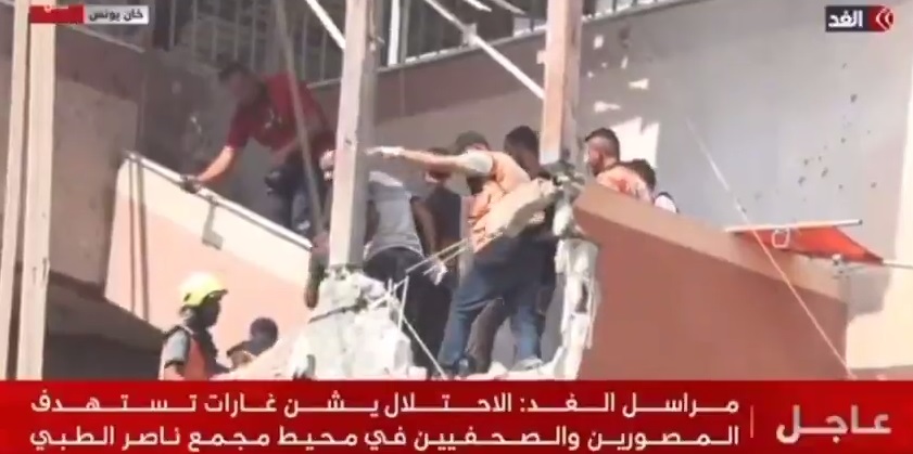 جنایت جدید اسرائیل در غزه و کشتن خبرنگاران