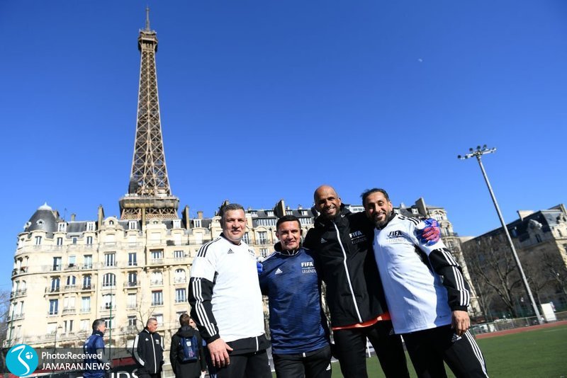 عکس | علی دایی در جام اسطوره های THE BEST 2022 3