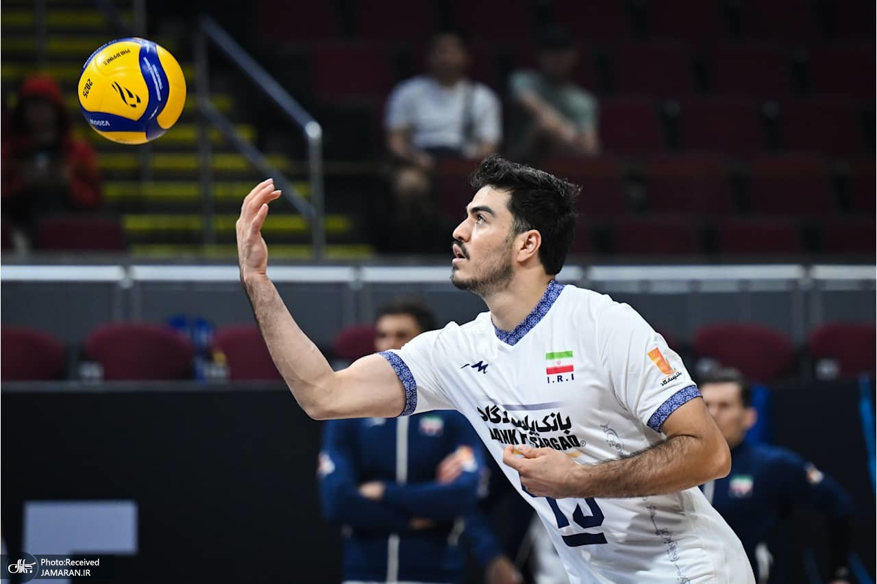 والیبال قهرمانی جهان 2025 تیم ملی والیبال ایران مرتضی شریفی
