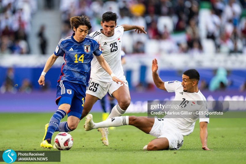 جام ملت های آسیا ۲۰۲۳ تیم ملی فوتبال عراق ژاپن تیم ملی فوتبال ژاپن عراق