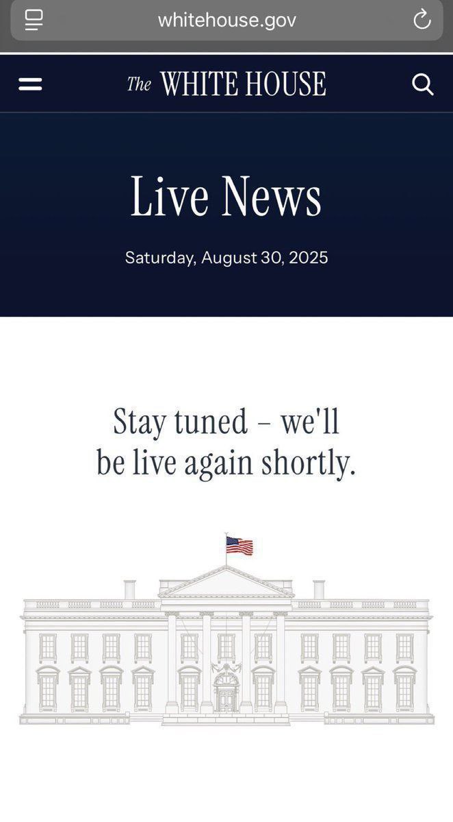 واکنش کاخ سفید به مرگ ترامپ