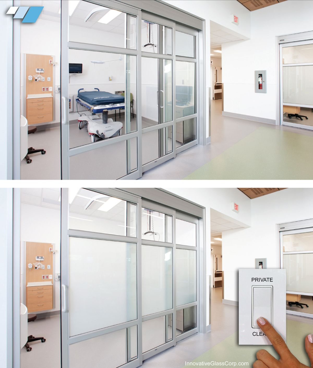 کاربردهای پارتیشن شیشه ای مات شونده در فضاهای اداری (4)