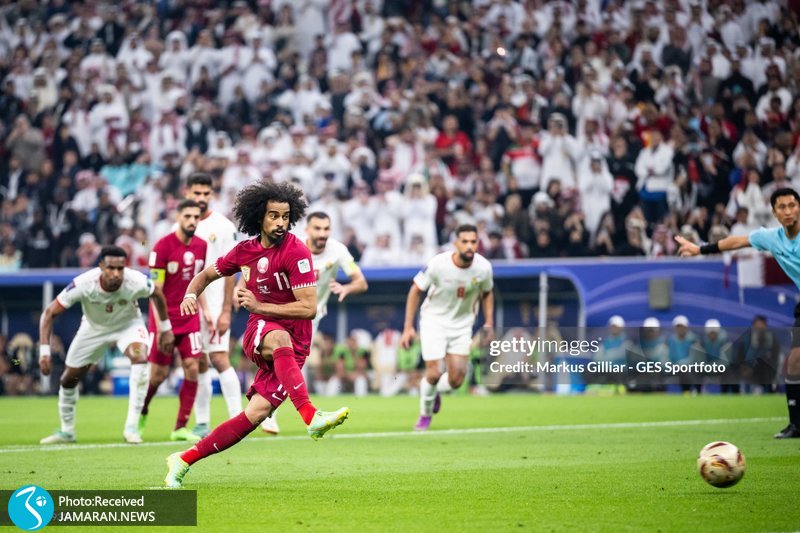 فینال جام ملت های آسیا ۲۰۲۳ تیم ملی فوتبال قطر اردن اکرم عفیف