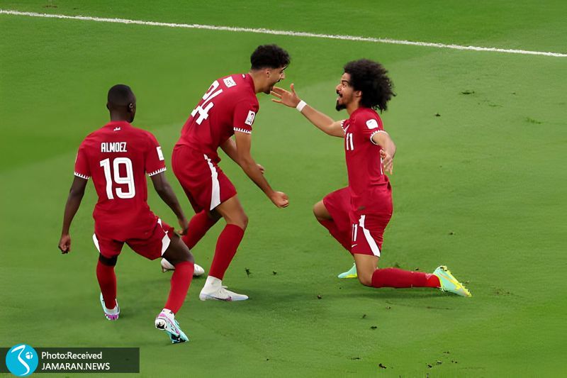 نیمه نهایی جام ملت های آسیا 2023 تیم ملی فوتبال قطر اکرم عفیف