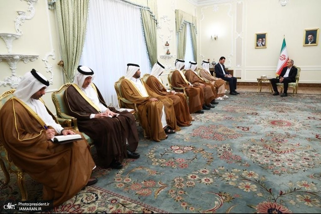 دکتر پزشکیان و قطری ها