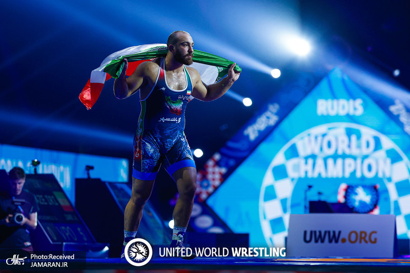 کشتی آزاد قهرمانی جهان ۲۰۲۵ زاگرب تیم ملی کشتی آزاد ایران امیرحسین زارع