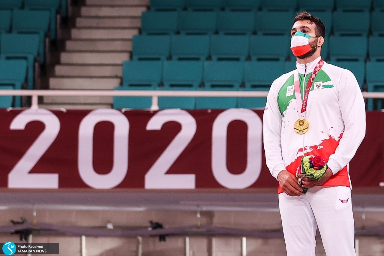 اهدای مدال وحید نوری در پارالمپیک 2020