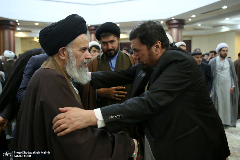 دیدار جمعی از مهاجرین افغانستانی در ایران با سید حسن خمینی