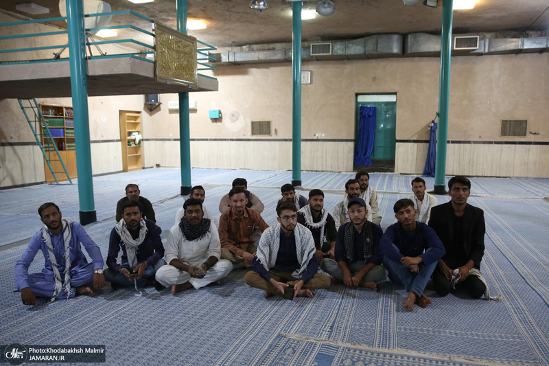 بازدید جمعی از دانشجویان مدارس امامیه پاکستان از جماران