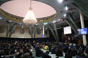 احیای شب بیست و سوم ماه مبارک رمضان در دانشگاه تهران