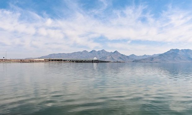 کاهش تراز دریاچه ارومیه نسبت به سال گذشته