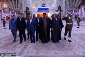 تجدید میثاق رییس منطقه آزاد قشم با آرمان های حضرت امام خمینی(س)