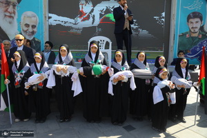 راهپیمایی باشکوه روز قدس در قم -2