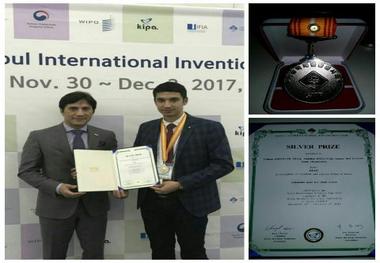 دانشجوی سمای کرج مخترع برتر جهان شد