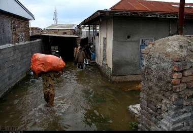 شهروندان گمیشان با رفع خطر سیل به خانه ها بر می گردند