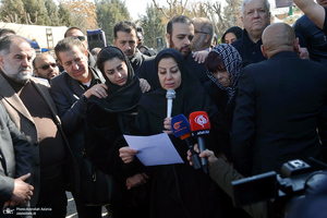 مراسم تشییع و خاکسپاری صلاح زواوی سفیر سابق فلسطین در تهران