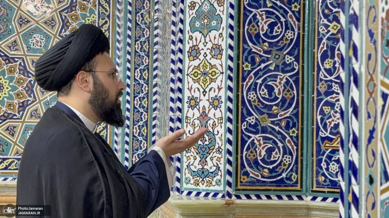 دیدار سیدعلی خمینی