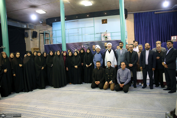 آئین اختتامیه اولین «رویداد طرح تربیت راوی زندگی و اندیشه‌های امام خمینی (س) » در حسینیه جماران