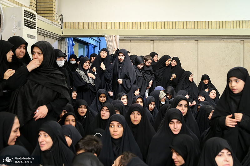 مراسم عزاداری شهادت امام رضا (ع) در حسینیه امام خمینی