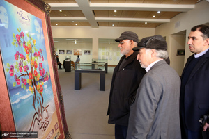 بازدید عضو مجمع تشخیص مصلحت نظام از رویدادهای فرهنگی و هنری بر آستان آفتاب