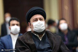 مراسم پنجاهمین سال تاسیس بهشت زهرا (س)‌ در حرم امام خمبنی