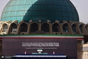 مراسم وداع با پیکر رهبر شهید