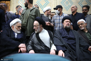 مراسم یادبود حاجیه خانم خدیجه خاتمی در مسجد امیرالمومنین (ع) -2