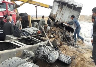 حادثه رانندگی در ساوه یک کشته بر جا گذاشت