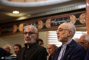 مراسم ختم پدر همسر محمد ظفرقندی